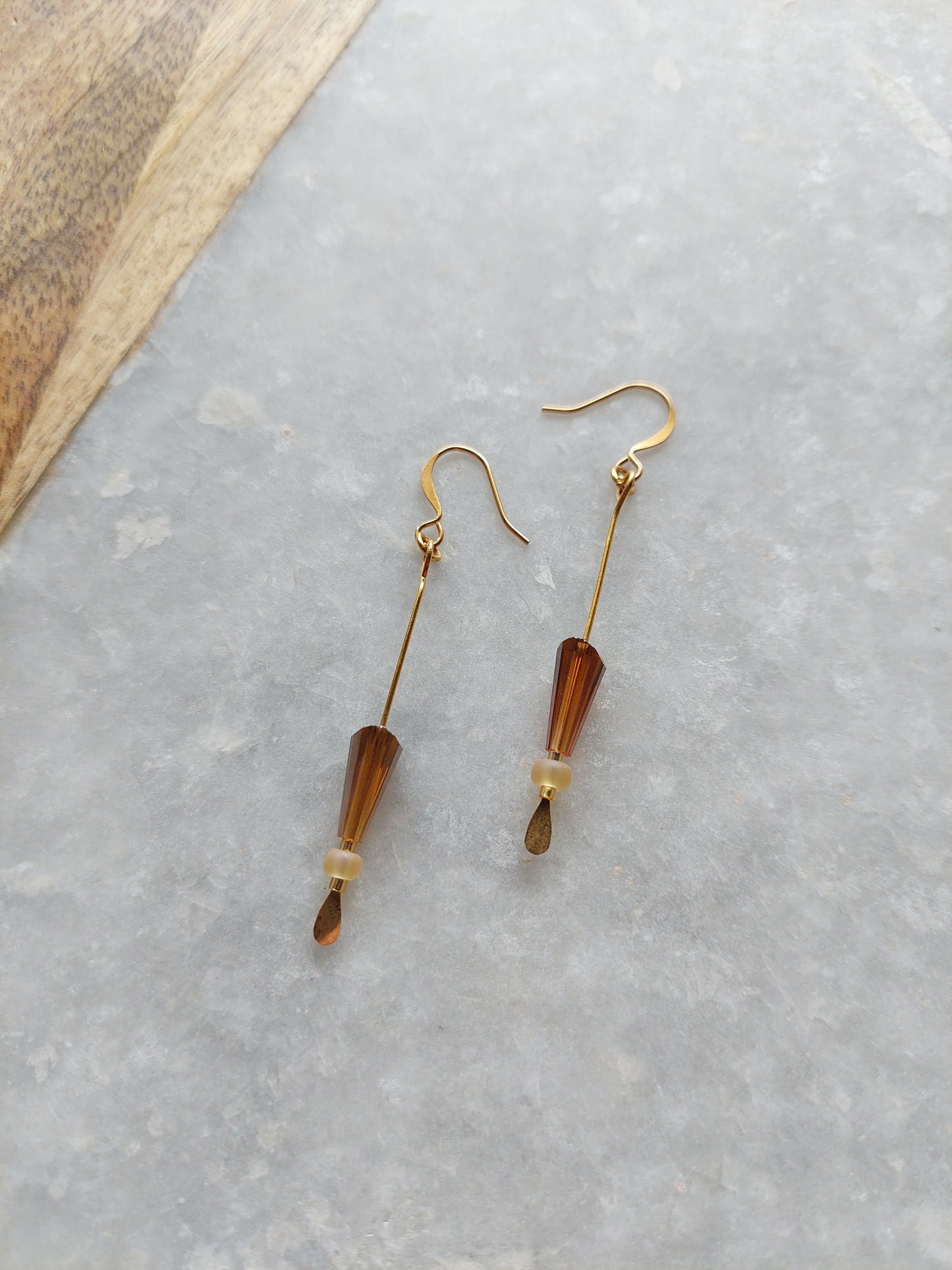 Golden Bar Earrings