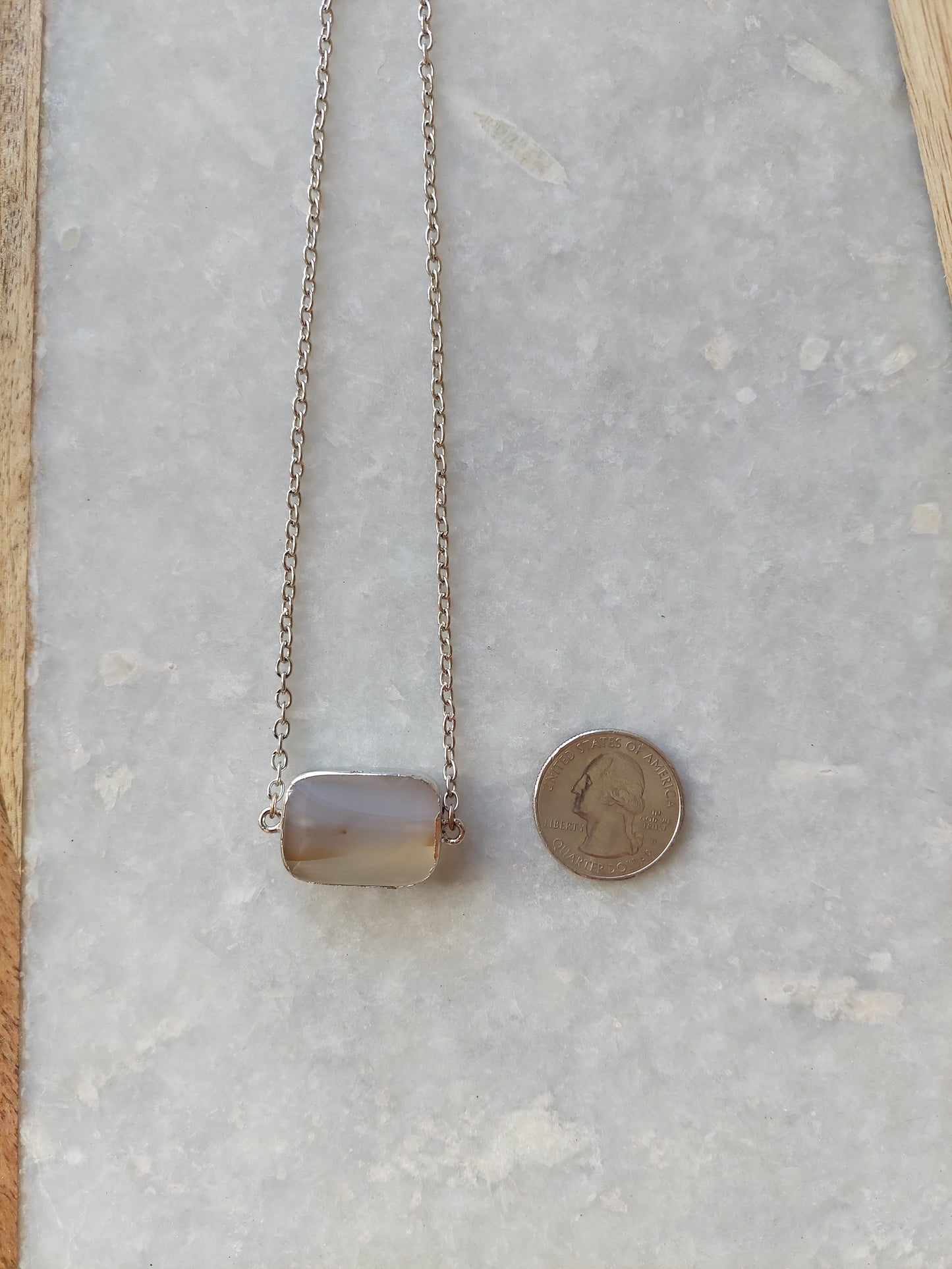 Agate Fauna Necklace