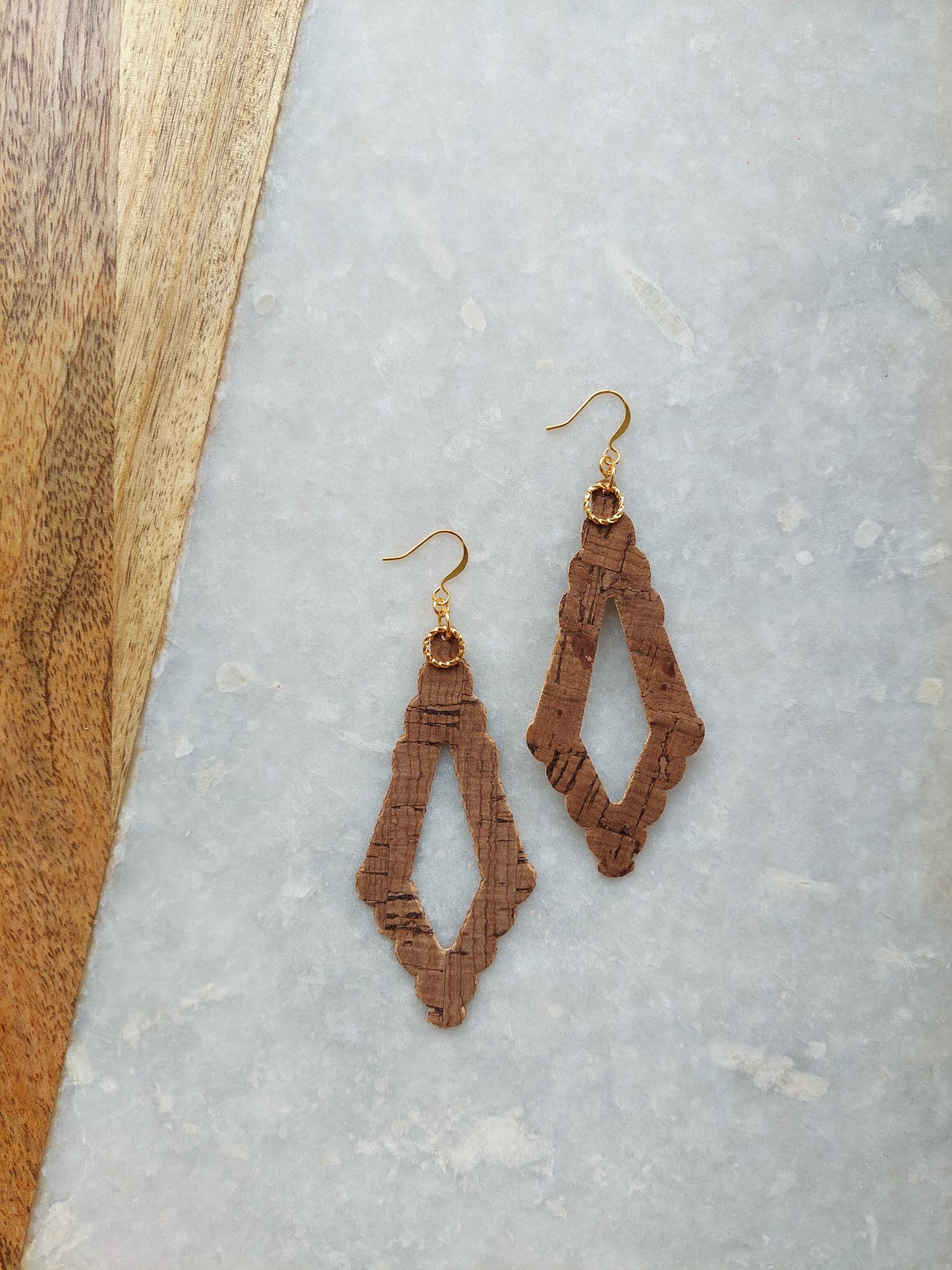 Cork Earrings - large