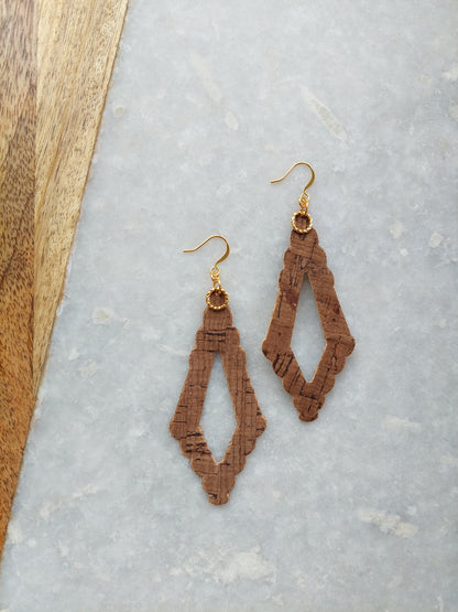 Cork Earrings - large