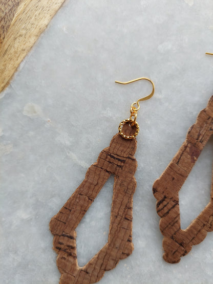 Cork Earrings - large