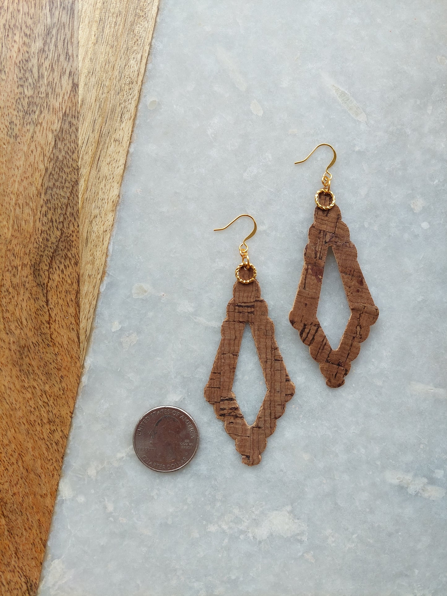 Cork Earrings - large