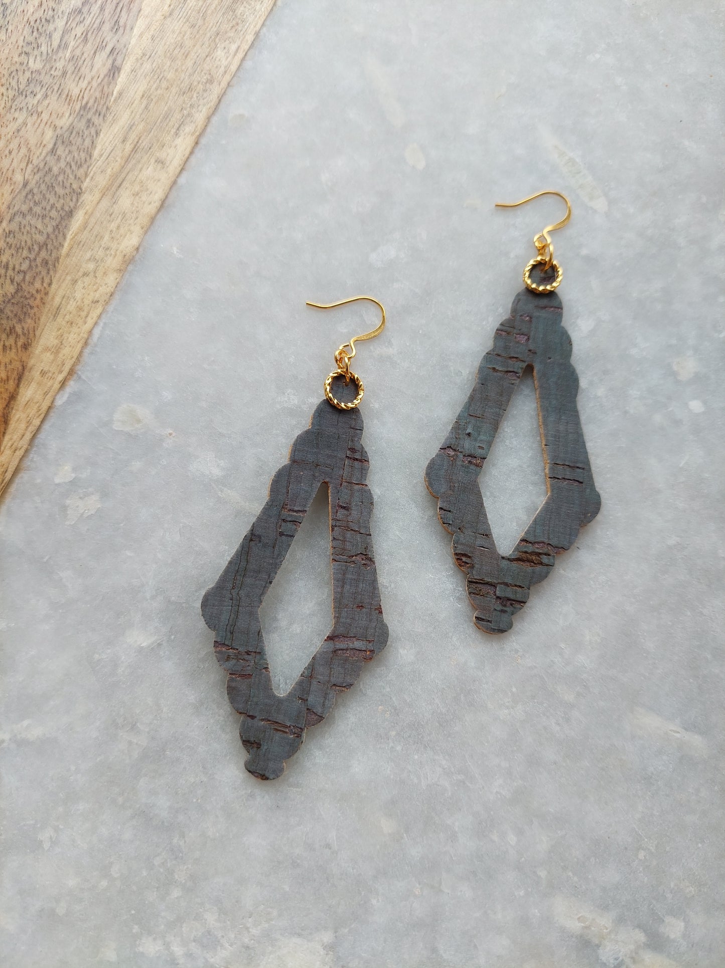 Cork Earrings - large