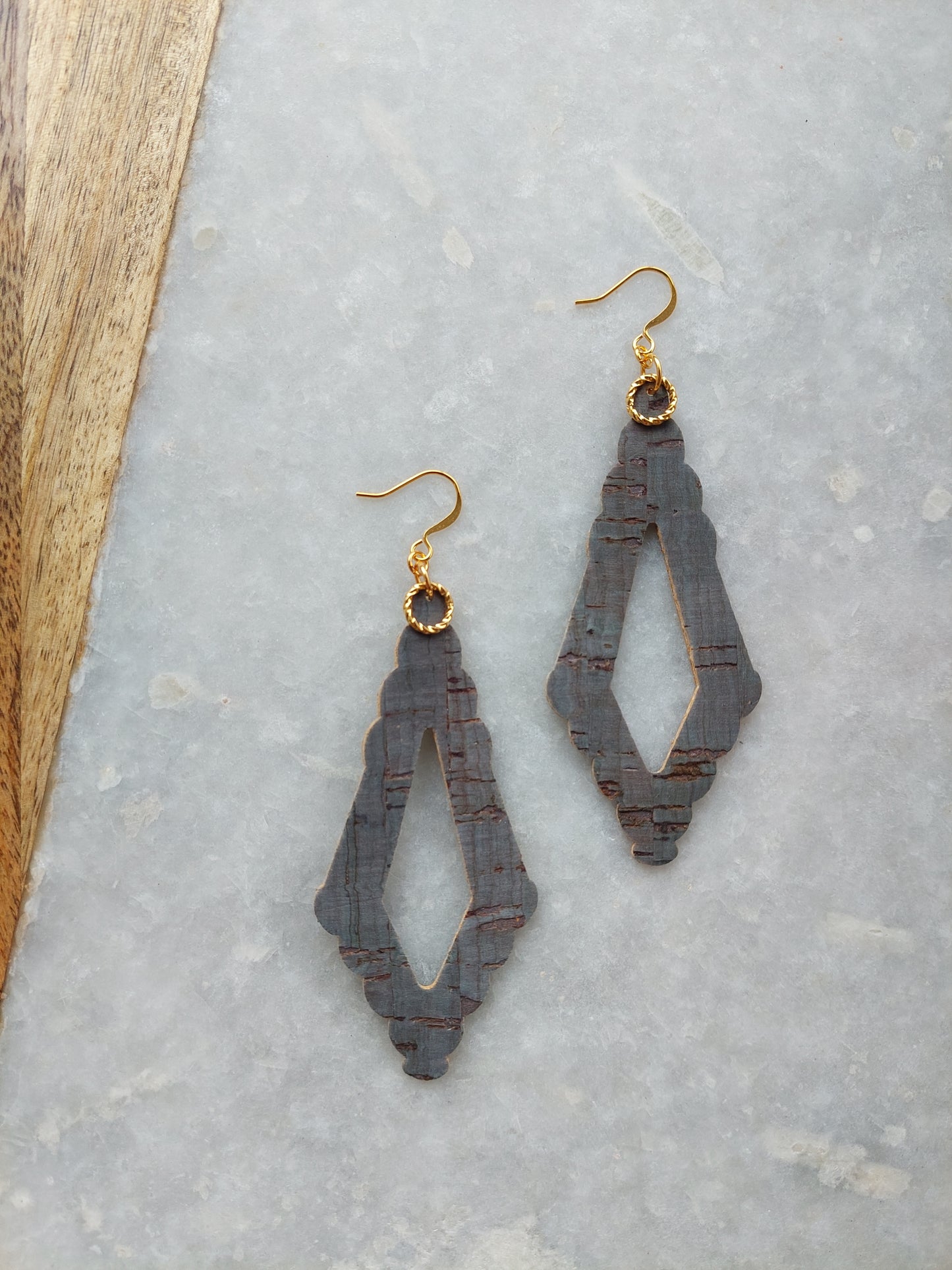 Cork Earrings - large