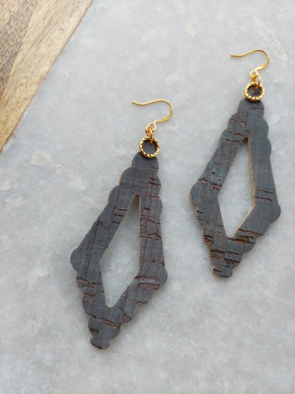 Cork Earrings - large