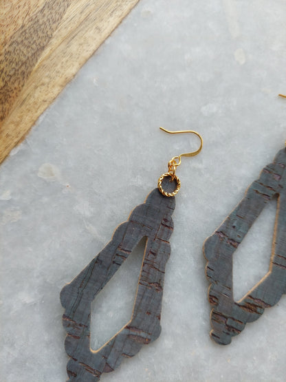 Cork Earrings - large