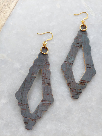 Cork Earrings - large