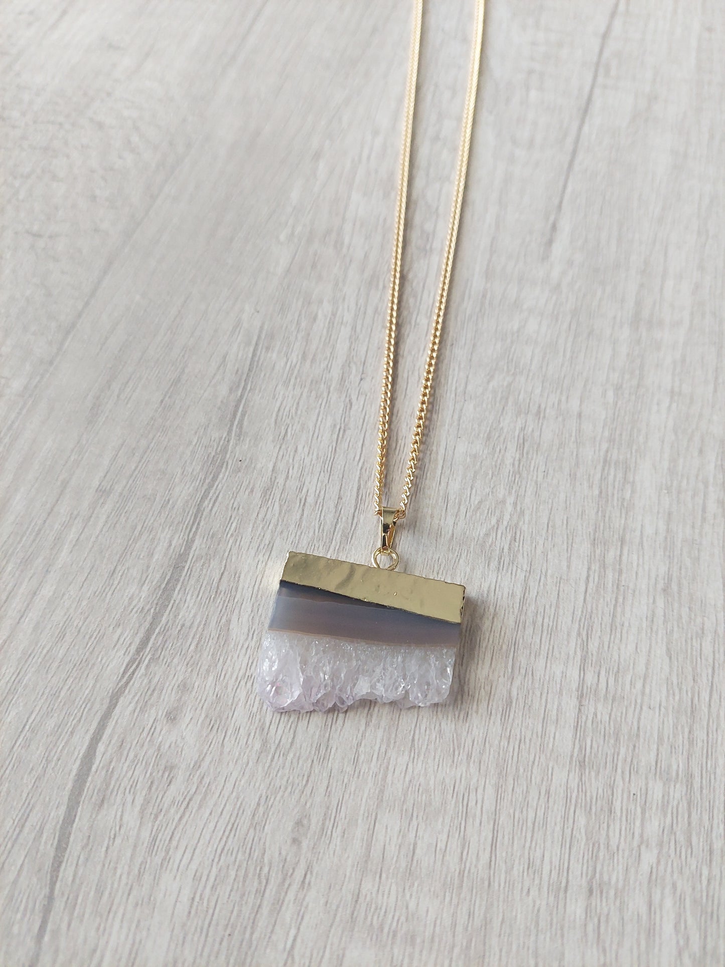 Amethyst Pendant Necklace