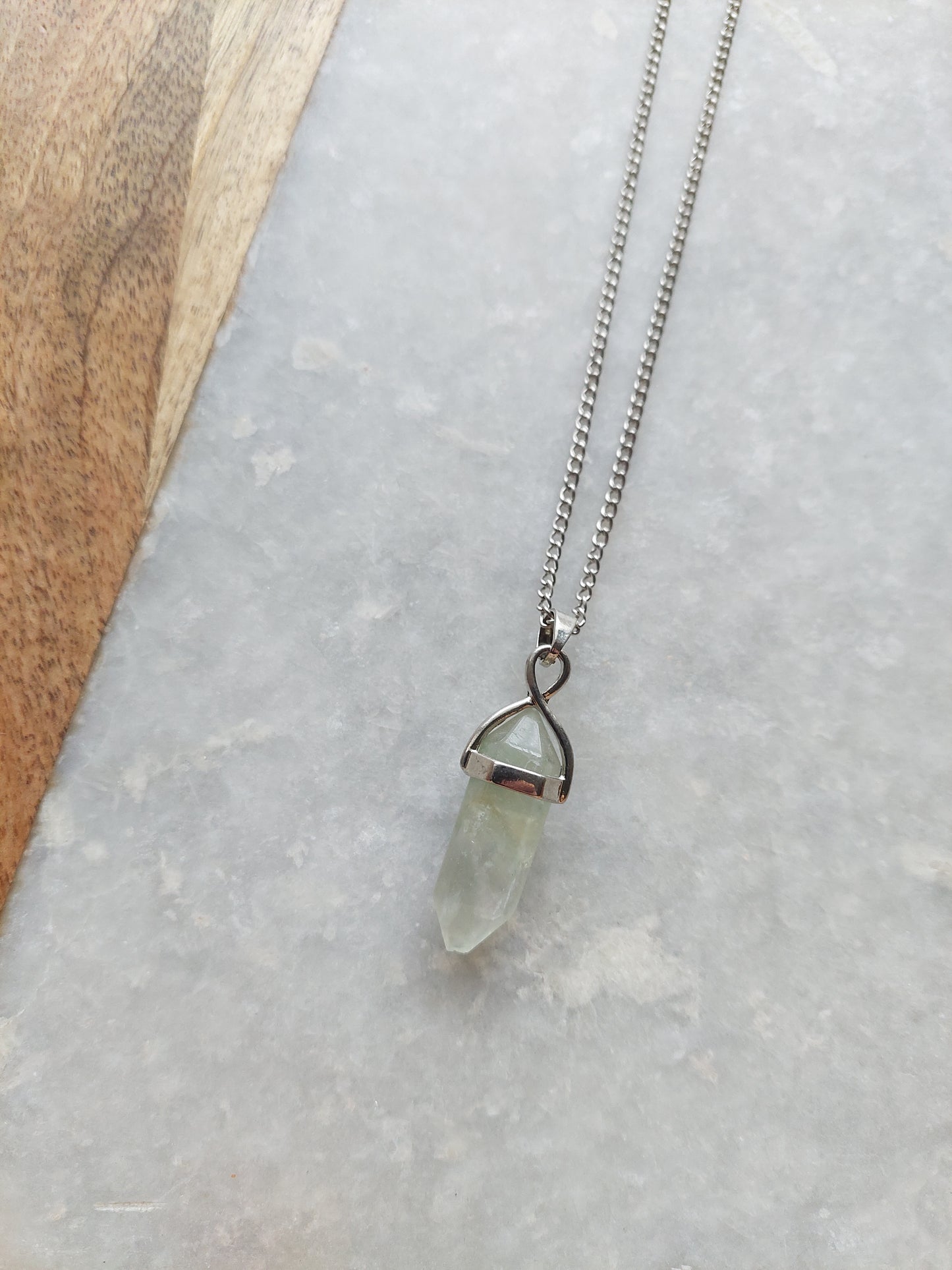 Fluorite Necklace (set-in)