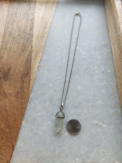 Fluorite Necklace (set-in)