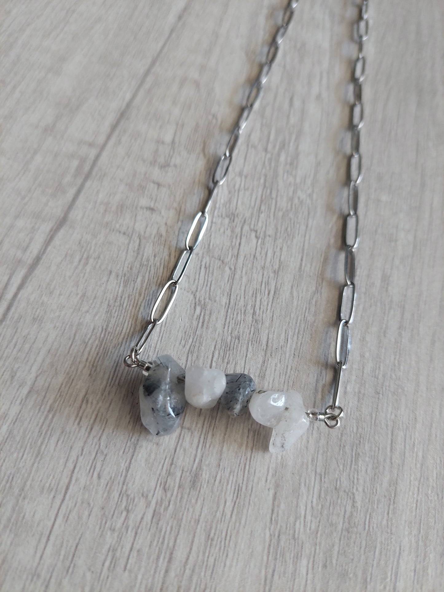 Tourmaline Quartz Necklace