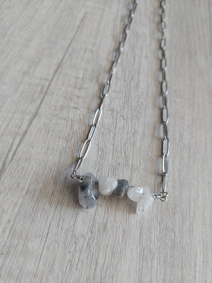 Tourmaline Quartz Necklace