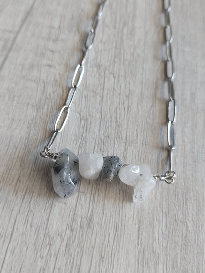 Tourmaline Quartz Necklace