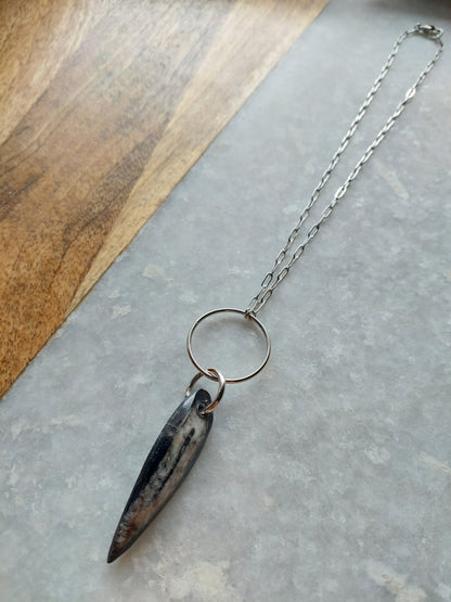 Orthoceras Fossil Necklace