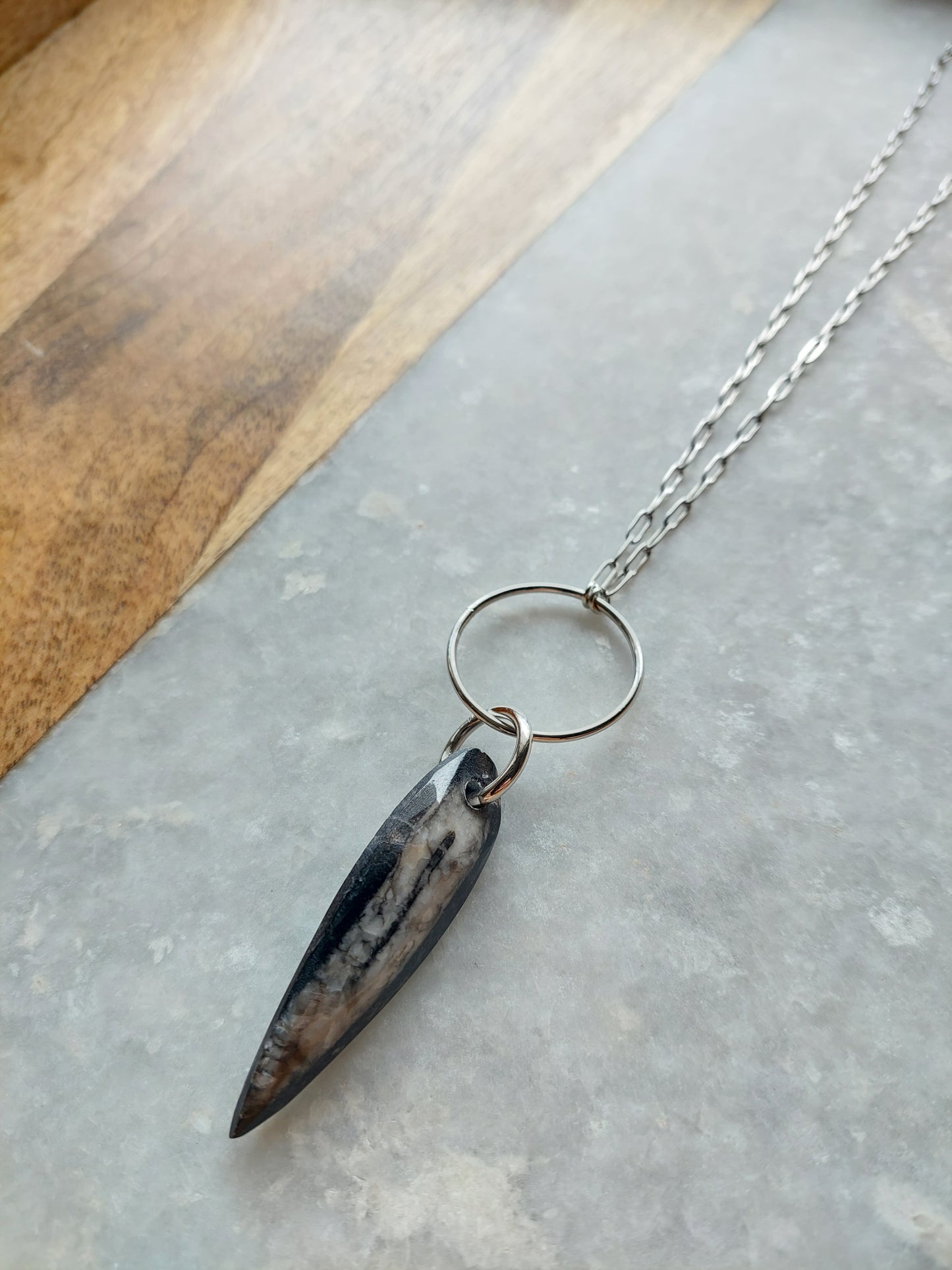 Orthoceras Fossil Necklace