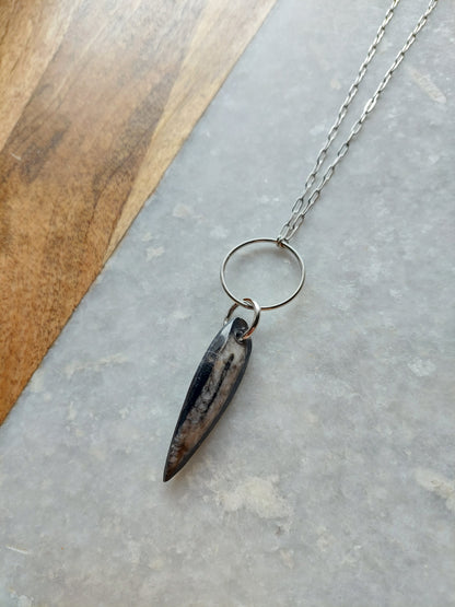 Orthoceras Fossil Necklace