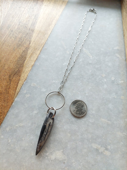 Orthoceras Fossil Necklace