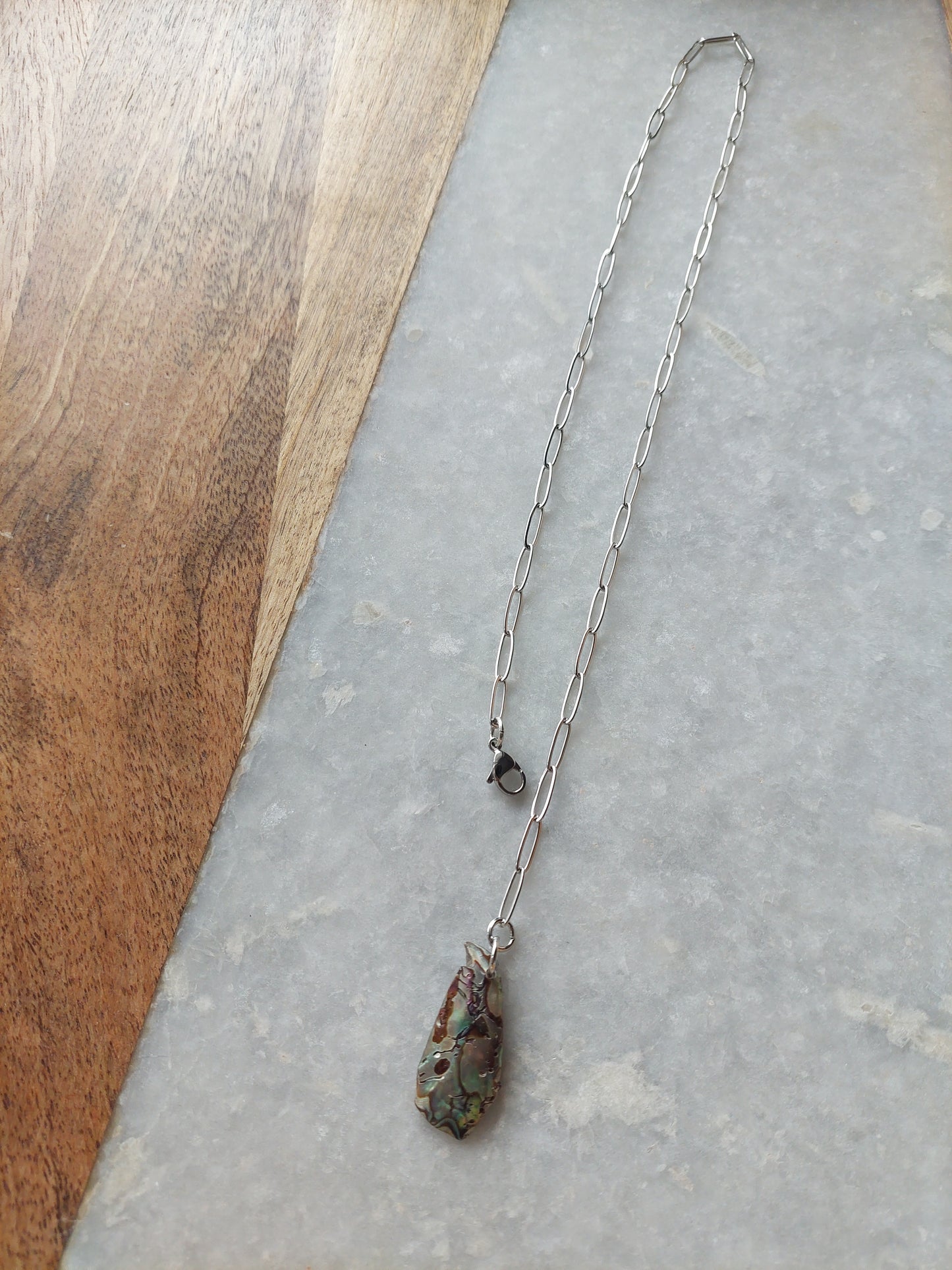 Adjustable Choker - Abalone