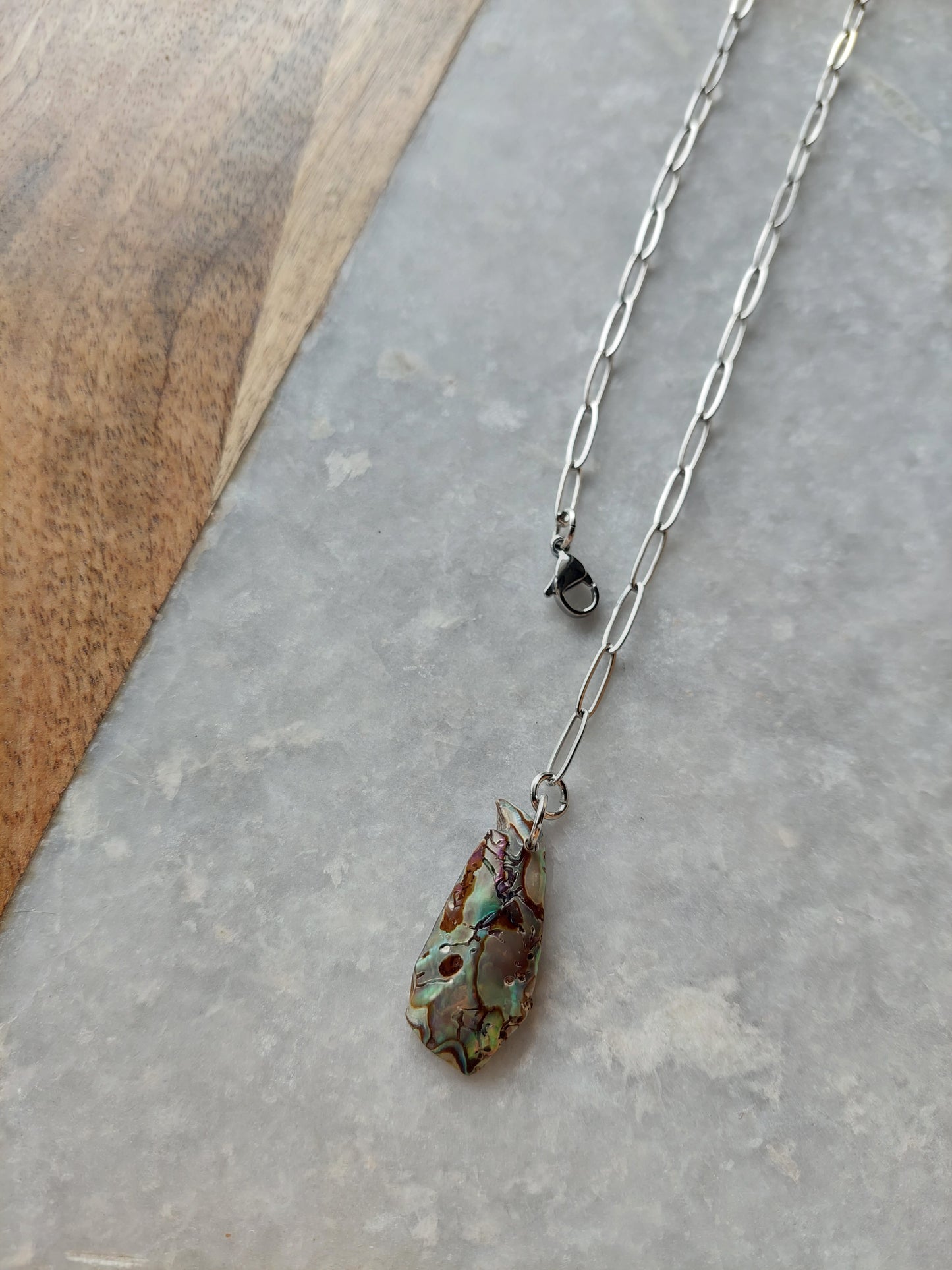 Adjustable Choker - Abalone