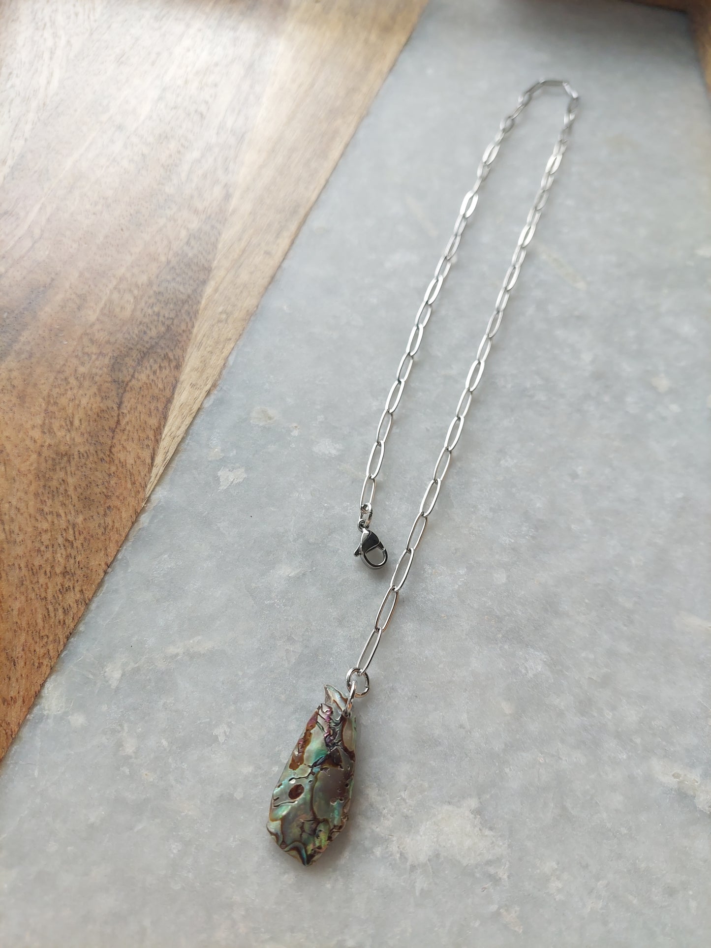 Adjustable Choker - Abalone