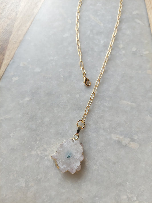 Adjustable Choker - Quartz