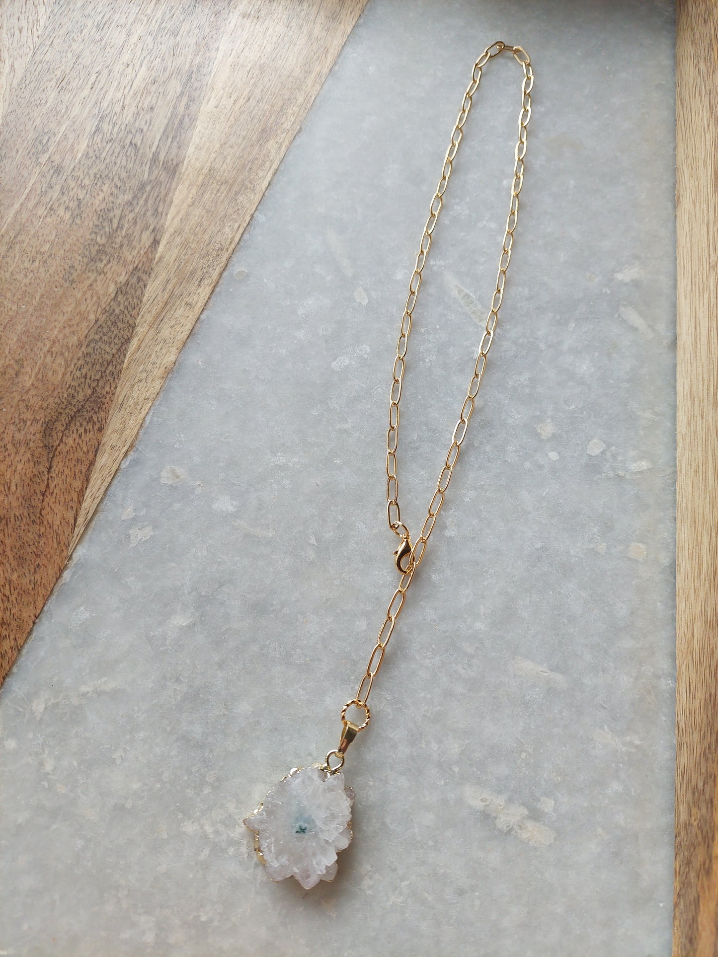 Adjustable Choker - Quartz