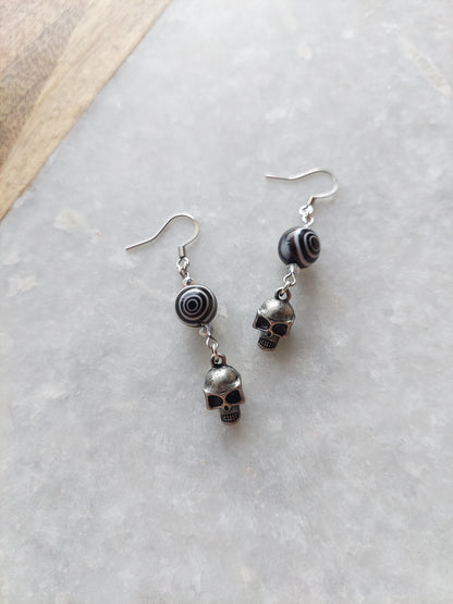 Crazy Skull Earrings