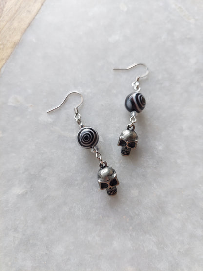 Crazy Skull Earrings