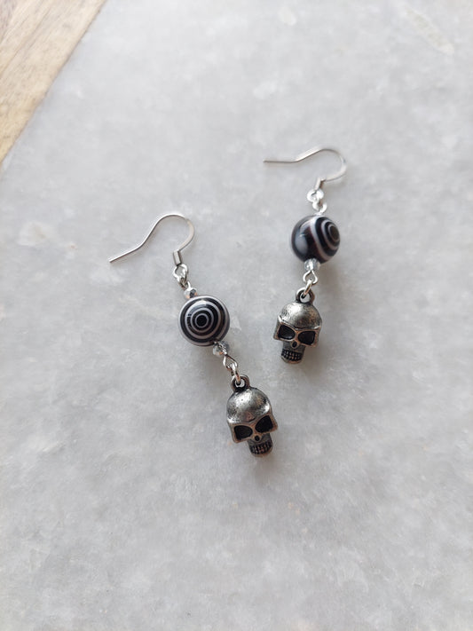 Crazy Skull Earrings
