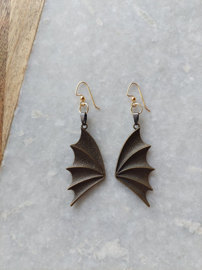 Batwing Earrings