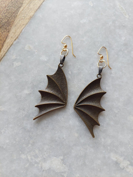 Batwing Earrings