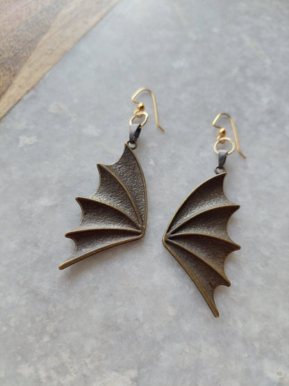 Batwing Earrings