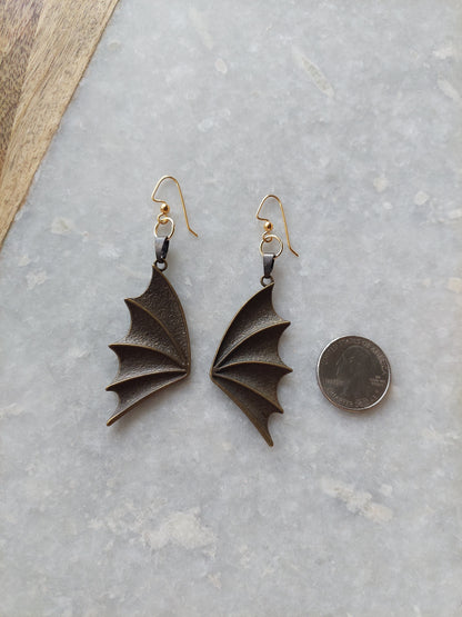Batwing Earrings