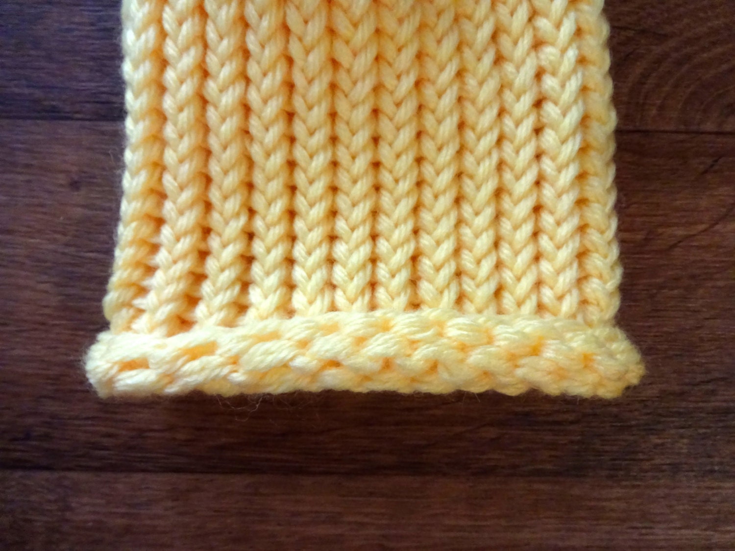 Basic Baby Hat with Rolled Hem